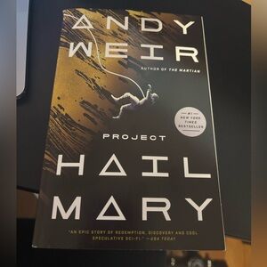 Project Hail Mary softcover book NWOT